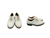 Used DRYJOYS E.C.L LEATHER Womens Golf Shoes White Senior 9.5 11917-S000014392 View 1