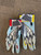 Used Nike VARSITY BB/SB Batting Gloves Carolina Blue SM 11614-S000233451 View 1