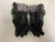 Used Warrior Junior Lacrosse Gloves Black 10" 11855-S000201041 View 2
