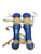 Used Wilson SHIN GUARDS Catchers Leg Guards Royal Blue Youth 11682-S000130144 View 1