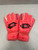 Used Lotto LOTTO SZ 10 Soccer Goalie Gloves Cardinal And White 10 11490-S000270815 View 2