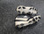 Used Adidas ICON BB/SB Cleats Black And White Junior 05 11849-S000038271 View 5