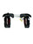 Used Bauer LIL SPORT Junior Elbow Pads Black And Red SM 11835-S000206811 View 1
