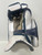 Used Bauer VAPOR 3X Inter Goalie Blocker Navy And White 11891-S000315946 View 2