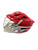Used Cascade XRS PRO Lacrosse Helmet Red And White Fits all 11814-S000392542 View 2