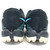 Used Nike SOFTBALL BB/SB Cleats Black And Carolina Blue Senior 6 11805-S000078182 View 4