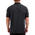 New Waggle Throwing Darts Men's Golf Polo- MD 11218-WAGMDRTSPOBLKM View 2