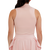 New Waggle Match Play Women's Golf Sleeveless Mock Neck- Blush LG 11218-WAGWMPLYTTWBLSL View 2