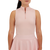 New Waggle Match Play Women's Golf Sleeveless Mock Neck- Blush LG View 1