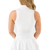 New Waggle Match Play Women's Golf Sleeveless Mock Neck- White LG 11218-WAGWMPLYTTWHTL View 2