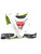 Used Maverik EKG NO ARM PADS Lacrosse Shoulder Pads White MD 11860-S000306372 View 1