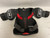 Used CCM QLT EDGE Youth Shoulder Pads Black And Red LG 11855-S000201238 View 1