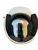 Used Rawlings R16S-REVB Batting Helmet No Mask White MD 11706-S000374130 View 5