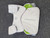Used Maverik EKG Lacrosse Shoulder Pads White MD 11849-S000038361 View 2