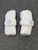 Used Warrior EVO Lacrosse Arm Pads/Guards White MD 11849-S000038362 View 1