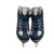 Used Jackson SOFTEC SZ 1 Girls Softboot Skate Navy Blue Junior 01 11813-S000343107 View 3