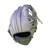 Used Rawlings PRO206SB-2PE HEART OF THE HIDE RH Throw Fastpitch Gloves Purple 12" **NEVER-USED** 11484-S000300992 View 1