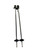 Used Volkl SPEED STICK Boys DH Ski Pole Black 85 cm / 34 in 11768-S000234901 View 1