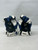 Used Warrior MAC D-LITE 2 Lacrosse Gloves Junior Navy Blue SM 11836-S000036682 View 2