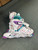 Used RollerDerby ADJUSTABLE Junior Rec Fitness Skates White Adjustable 11747-S000276931 View 1