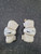 Used Under Armour COMMAND PRO Lacrosse Arm Pads/Guards White SM 11849-S000038448 View 1