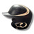 Used Mizuno Batting Helmet No Mask Black One Size 11375-S000344647 View 2