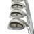 Used CHICAGO LEVEL TWO Men's RH Iron Set 4I-PW Stiff Flex Steel Shaft 11506-S000299977 View 1