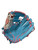 Used Rawlings RAWLINGS HOH PROR204-2CBP 11.5 RHT BB/SB Glove RH Throw Carolina Blue 11 1/2" 11838-S000056782 View 3