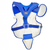 Used Easton 12-15 Catchers Chest Protector Royal Blue Intermed 11805-S000078407 View 2