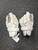 Used Warrior NEMESIS LAX Goalie Gloves Y White SM 11726-S000294431 View 1