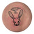 Used Lone Star Disc JACK RABBIT Disc Golf Putter Pink 175g 11890-S000141664 View 1