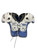 Used Rawlings TITAN JR MD SP FB Shoulder Pads White MD 11814-S000393128 View 1