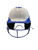 Used RIP-IT 2 TONE 6 1/2- 7 3/8 Batting Helmet w/Mask White And Royal Blue M/L 11814-S000393137 View 3