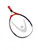 Used Head Racquet AGASSI Junior Tennis Racquet Red 21" 11860-C000306658 View 2
