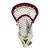 Used Warrior EVOLUTION 3X Mens Lacrosse Head Maroon 11484-S000301255 View 1