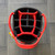 Used Taylormade CART BAG Mens Cart Bag Black And Red 11907-S000025333 View 2