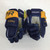 Used Bauer JR PREDS 10 IN HOCKEY GLOVES Junior Gloves Navy Blue 10" 11752-S000076187 View 2