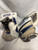 Used Bauer ONE95 CATCHER/BLOCKER Senior Goalie Catcher White 11774-S000087600 View 2
