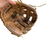 Used Franklin RTP BB/SB Glove RH Throw Brown 9 1/2" 11479-S000419697 View 1
