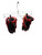Used STX K18 RED LACROSSE GLOVES Lacrosse Gloves Junior Red 10" 11347-S000266736 View 2