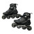 Used Rollerblade ZETRABLADE Senior Rec Fitness Skates Black Senior 8 11362-S000167463 View 1