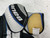 Used Bauer SUPREME ONE55 Junior Shoulder Pads White/Black/Royal LG 11855-S000201569 View 4