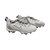 New Nike TROUT BB/SB Cleats Silver Junior 03.5 11866-S000034922 View 2