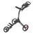 Bag Boy Compact 3 Golf Push Cart Matte Black/Red #BB71601 View 1