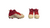 Used Under Armour OUT OF HERE BH BB/SB Cleats Red Junior 05 11917-S000015138 View 1