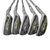 Used Tour Edge HL4 7-A SR FLEX Mens Iron Set RH 7I-PW 11617-S000343462 View 1