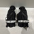 Used Warrior CANADA Lacrosse Gloves Junior Black XS 11771-S000102140 View 1