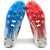 Used Under Armour HIGHLIGHT MC LE USA Adult FB Cleats White/Red/Navy Senior 13 11805-S000078582 View 6