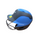 Used Easton GHOST FP Batting Helmet w/Mask Carolina Blue L/XL 11649-S000153423 View 2