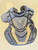 Used Easton GAMETIME CATCHERS Catchers Chest Protector Navy Blue Intermed 11860-S000306787 View 1
